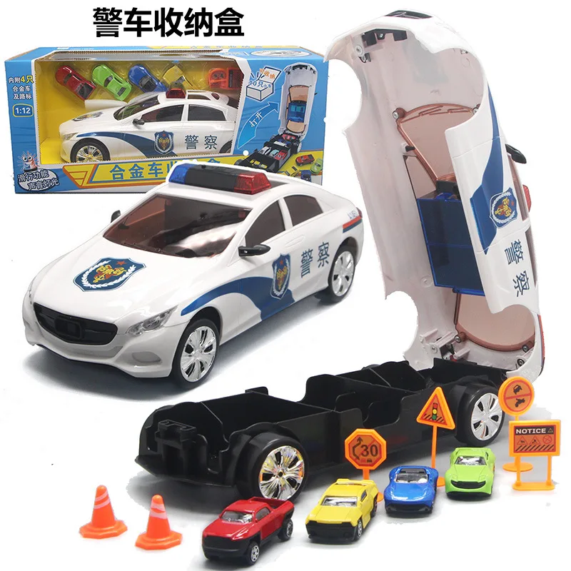 

Large political car toy model alloy truck boy storage car model special political car set speelgoed auto wheel toys for children