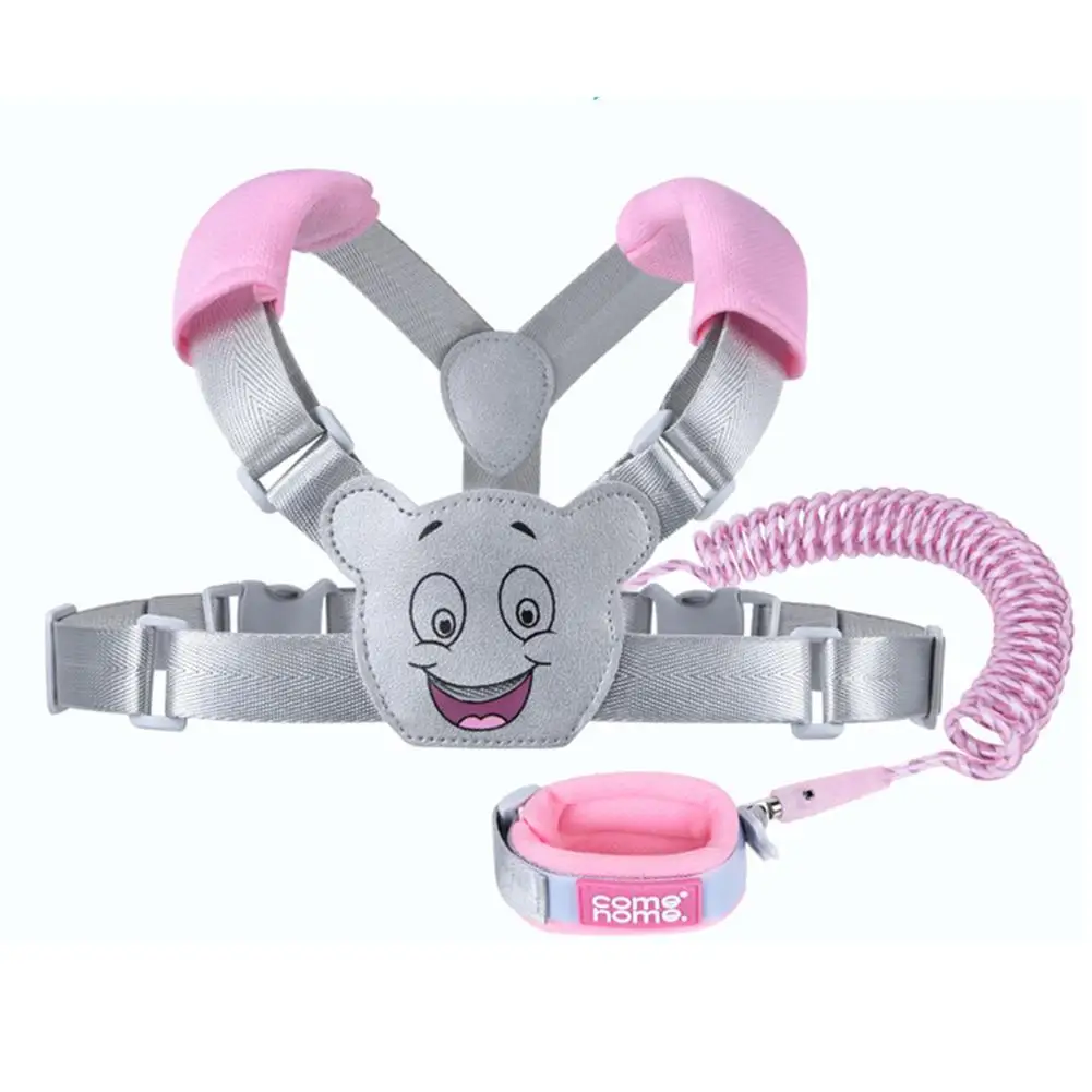

New 2.5M Child Safety Harness Leash adjustable Anti Lost Traction Rope Strap Bracelet 2 In 1 Leash Wristband Belt Baby Kids