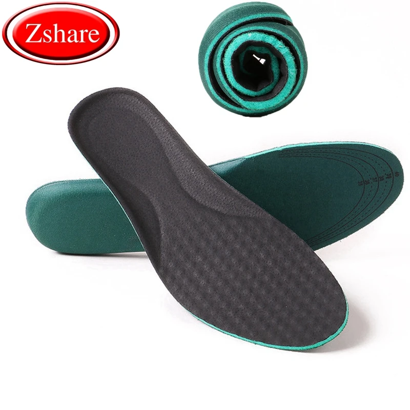 

1 Pair Soft Breathable Deodorant Leather Insoles Instantly Absorb Sweat Shoes Insole Men Pads Leather Foot Care Insole PD-1