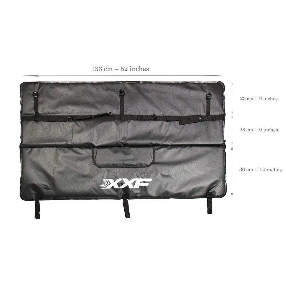 Discount XXF Tailgate Protector Pad For MTB road bikes Rack Pad with Straps Pick-up pad for bikes Bike Accessories 1