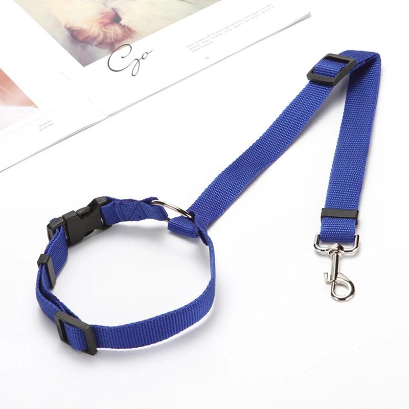 Универсальный практичный собачий Кот, безопасность, регулируемое для сидения автомобиля Страховочная привязь с ремнем поводок, дорожный зажим, ремень, ведущий автомобильный ремень безопасности
