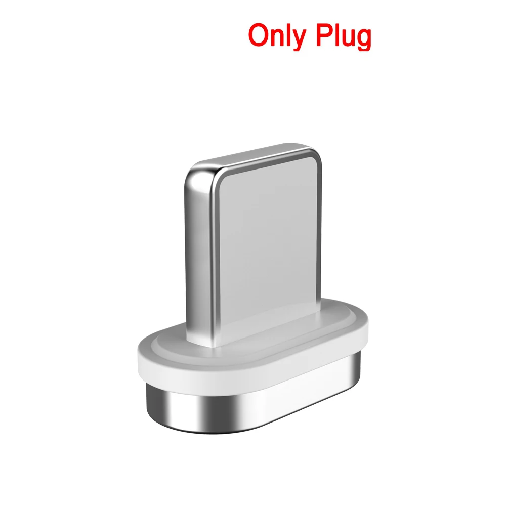 3A MAX Тип-C/Micro USB/8 Pin магнитный для быстрой зарядки и передачи данных адаптер для iPhone XS MAX XR SAMSUNG S10+ XIAOMI HUAWEI OnePlus - Тип штекера: Only Plug