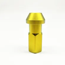 PYTITANS Titanium TC4 Gr5 TITANIUM LIGHT WEIGHT RACING WHEEL LUG BOLT M12X1.5