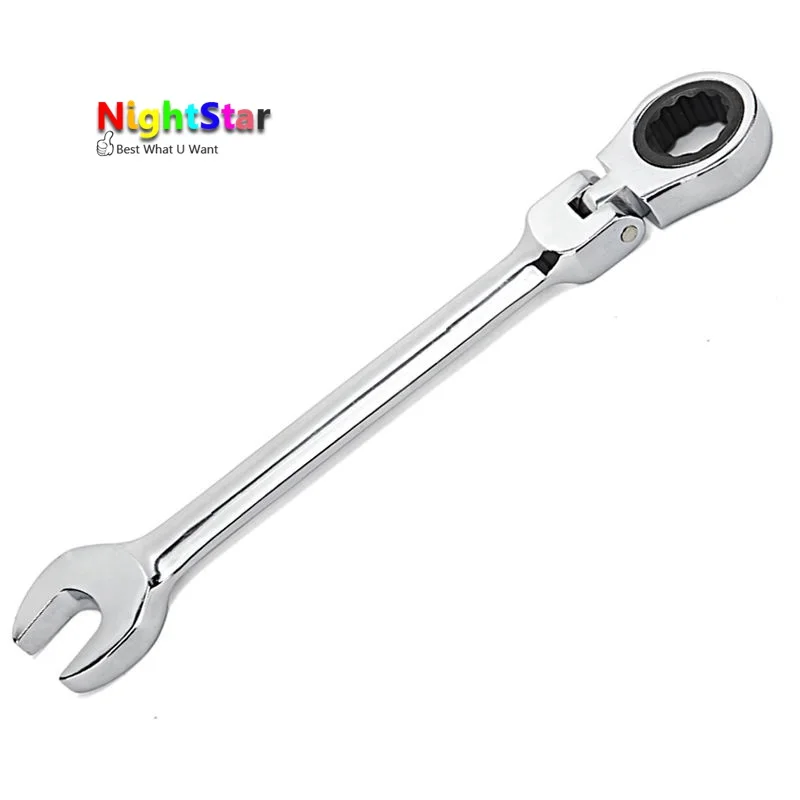 Набор гаечных ключей 8 мм с фиксированной головкой и трещоткой|wrench set|combination wrench