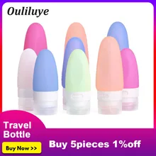 Мини силиконовая дорожная бутылка для дозатора шампуня мыло душевые контейнеры для путешествий ванная комната шампунь бутылки аксессуары