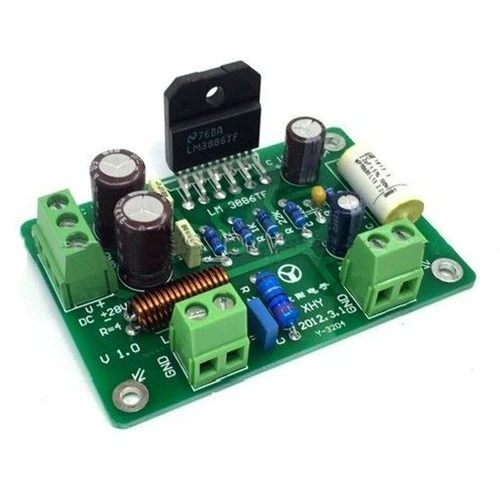 

HiFi LM3886TF Mono 68W Audio Power Amplifier Board AMP 50W/38W Assembled
