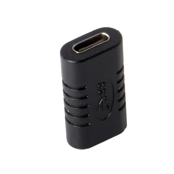 

Zihan 10pcs/lot 10Gbps USB 3.1 Type-C USB-C 24Pin Female to Female Extension Adapter for Laptop & Cell Phone