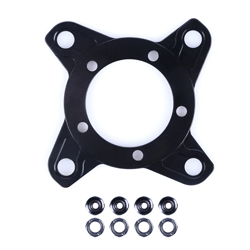 Clearance 104BCD Chain Ring Spider For Bafang BBS01 BBS02 eBike Mid Crank Drive Motor 130BCD Chain Ring Adapter 2