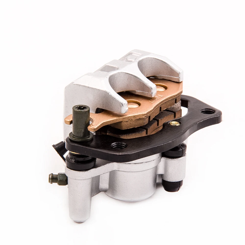 Left Front Brake Caliper for UTV RHINO YAMAHA 450 2004-2013 700 600 with Pads