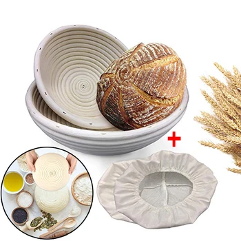 

Bread Banneton Proofing Basket Making Tools Bowl Proofer Making Sourdough Starter Kit Proofing Brotform Baking Supplies Baskets