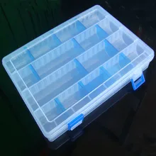 Y066 большой свободы detachabl коробка большее количество кадров группы жесткая наживка коробка синий шестерни инструментальный ящик для рыболовных снастей Коробки