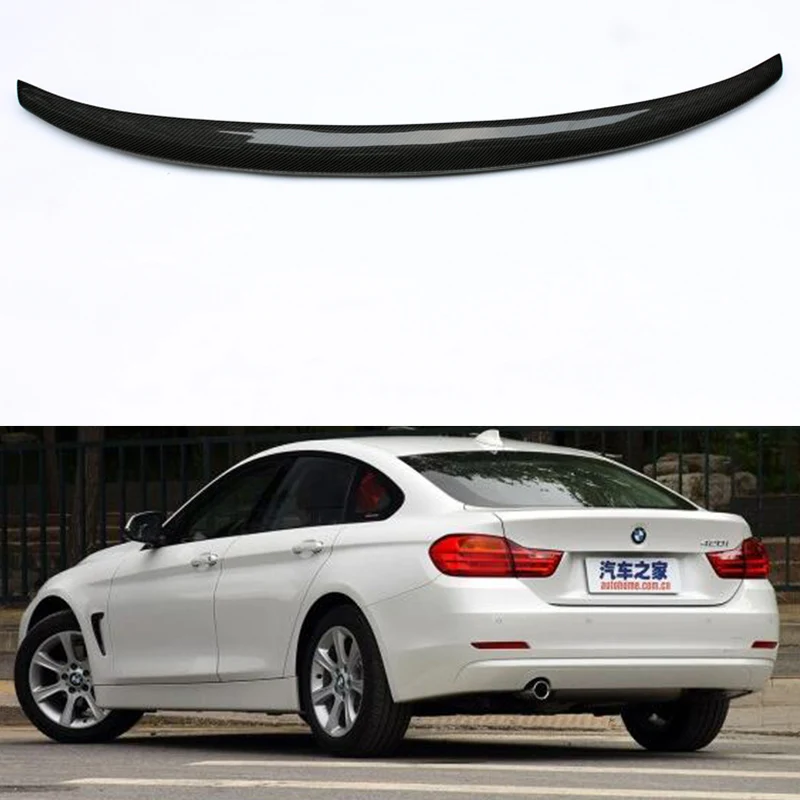 

F36 Grand Coupe 4Door Performance Style Carbon Fiber Auto Car Rear Trunk Spoiler Wing for BMW F36 2015-2016