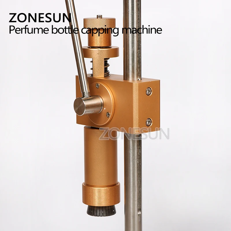 Ручная ОБЖИМНАЯ машина ZONESUN для металлических колпачков духов|crimping machine|manual