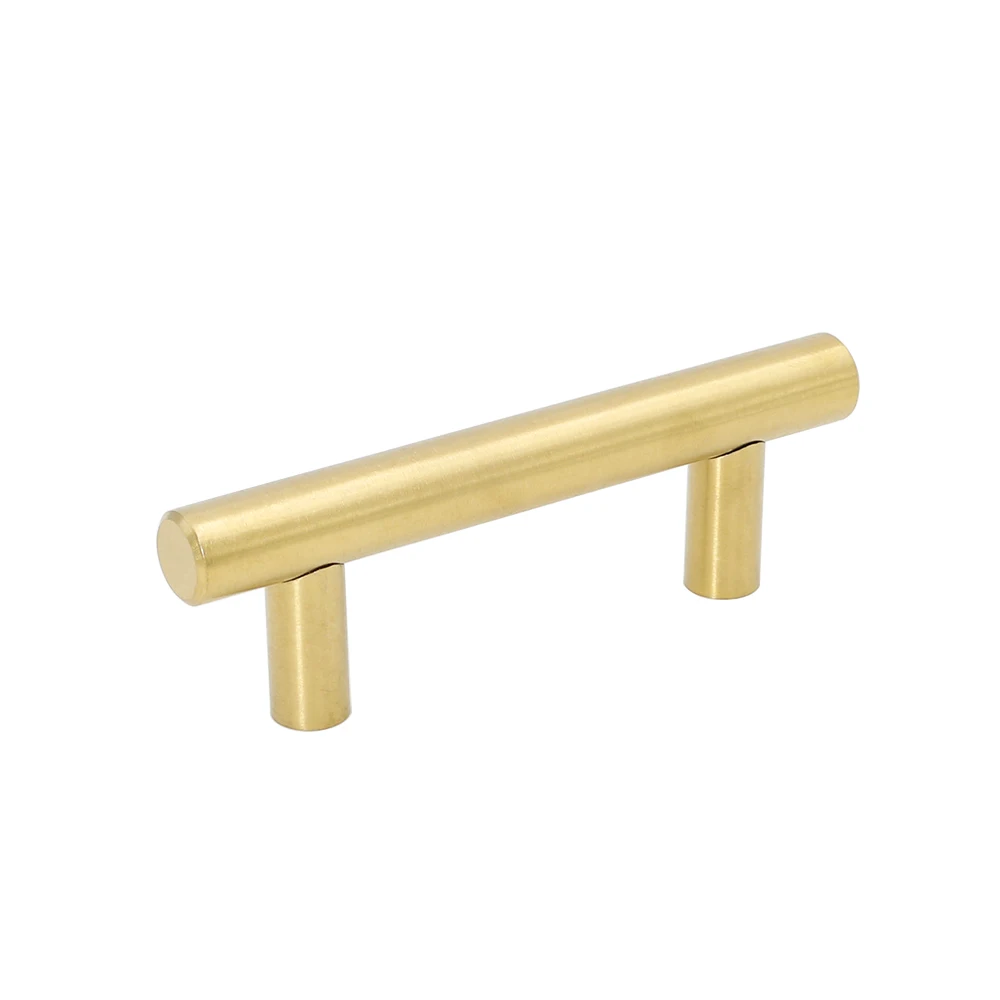 Goldenwarm ручки шкафа матовый латунный ящик тянет 2 "~ 10" кухонный шкаф аппаратный