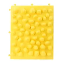 Прочный желтый резиновый коврик для массажа ног кровообращение Снятие напряжения коврик садовый Декор Аксессуары