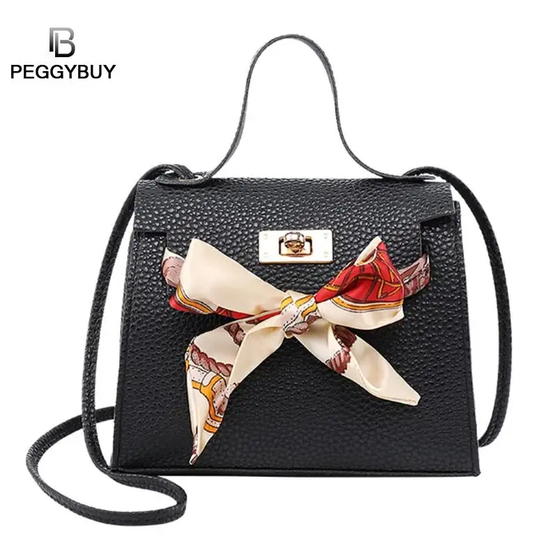 

Square Litchi Pattern Shoulder Crossbody Bag Handbags Women Flap Crossbody Bags PU Leather Messenger Phone Bags Bolsas