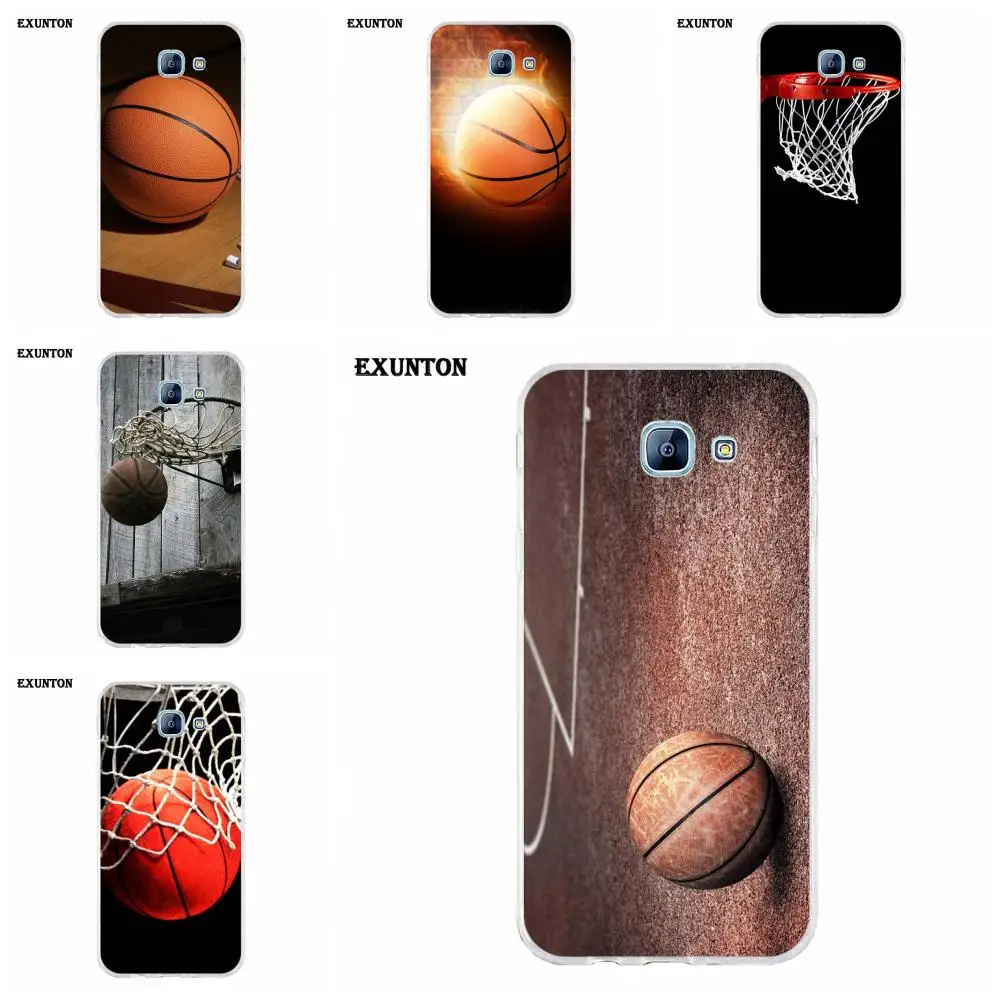 

For Galaxy Alpha Core Note 2 3 4 S2 A10 A20 A20E A30 A40 A50 A60 A70 M10 M20 M30 Soft TPU Case The Newest Basketball And Night