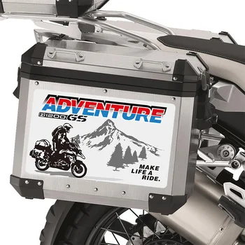 

Motorcycle Sticker For BMW R1200GS R 1200 GS ADV Aluminum Travelled Luggage Side Tail Top Box Cases Decal R1200 GS GSA Trunk