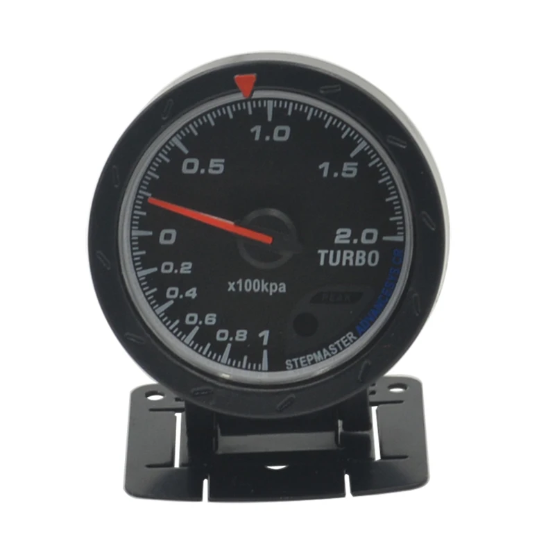 Дракон манометр 60 мм авто Trubin Boost gauge красный и белый освещение-1~ 2 кПа/турбо Boost давление чтения автомобиля метр с датчиком