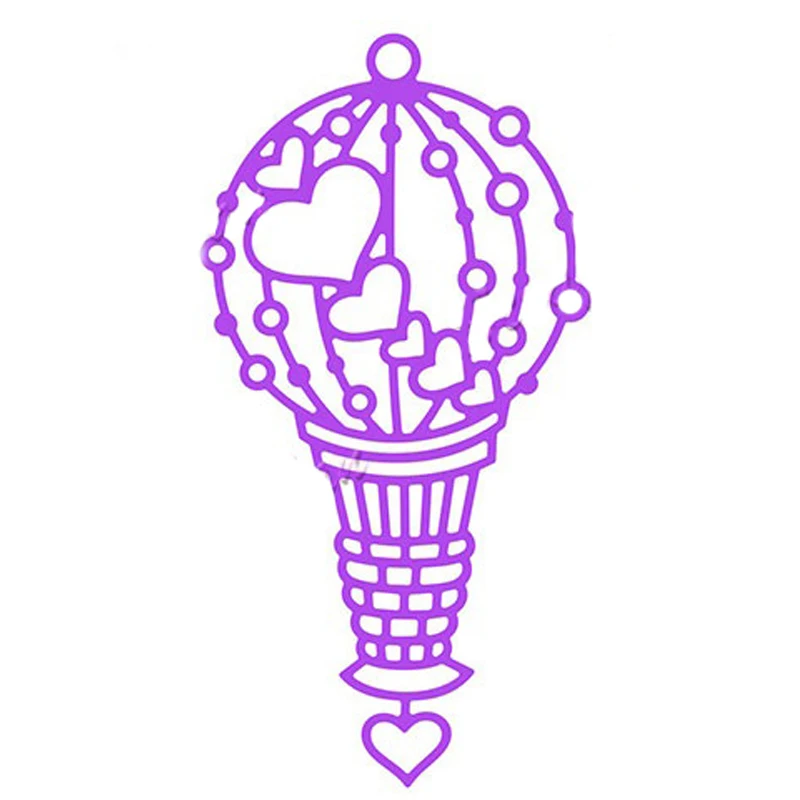 

Love Air Balloon DIY Cutting Die Scrapbooking Handmade Template Album Paper Card Making Decoration Embossing Stencil Craft