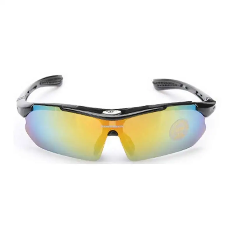 

ROBESBON UV400 Cycling Glasses 3pcs Lens Outdoor Windbreak Sand Sunglasses PC Mountaineering Prevention Cycling Glasses