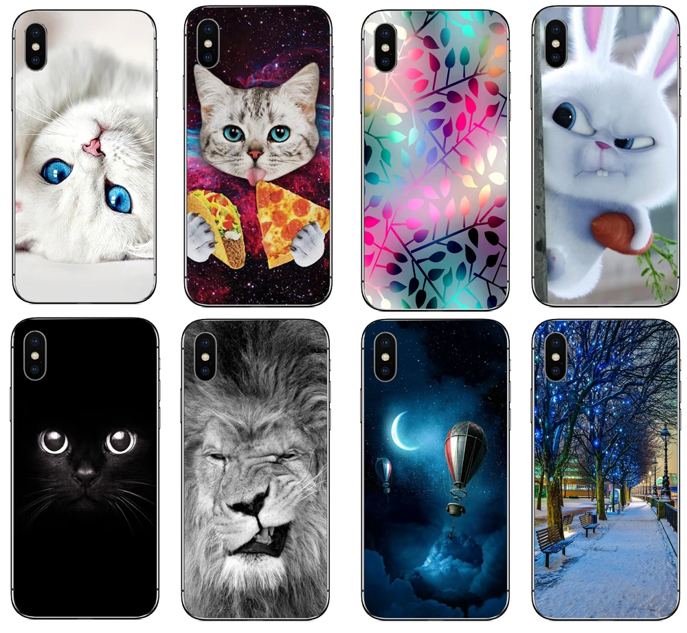 Чехол для iphone 5 5S SE 6 6s plus 7 8 X Чехлы Модный мягкий силиконовый чехол из ТПУ |