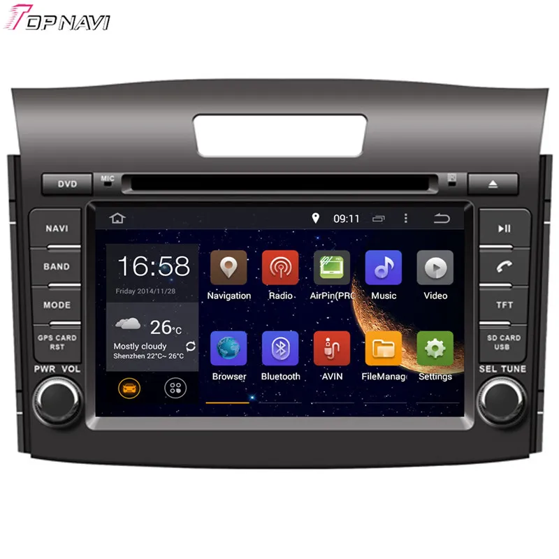 TOPNAVI 7 Octa Core 2GB RAM Android 6 0 Car font b Radio b font Stereo