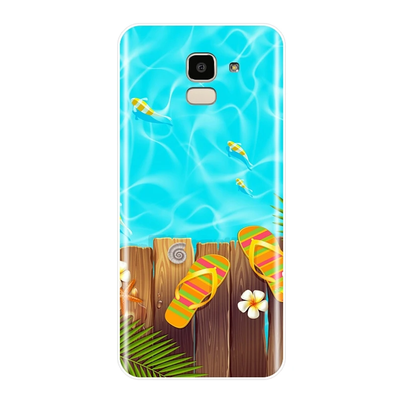 Чехол для телефона Samsung Galaxy J4 J6 J8 Plus 2018 J3 J5 J7 2015 2016 2017 J2 Prime мягкий силиконовый