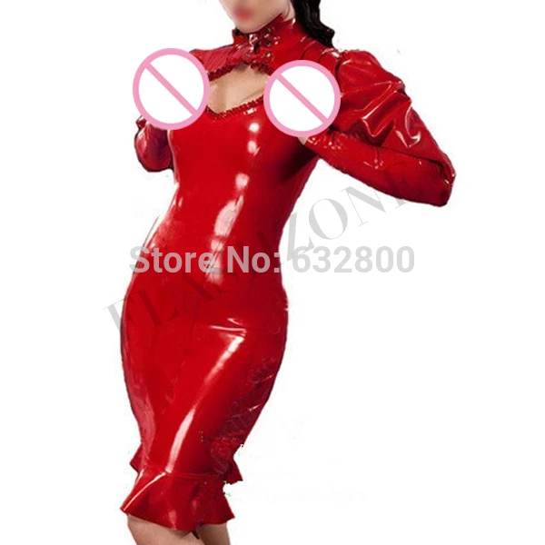 Free shipping New arrival latex dresses for womenlatex girllatex
