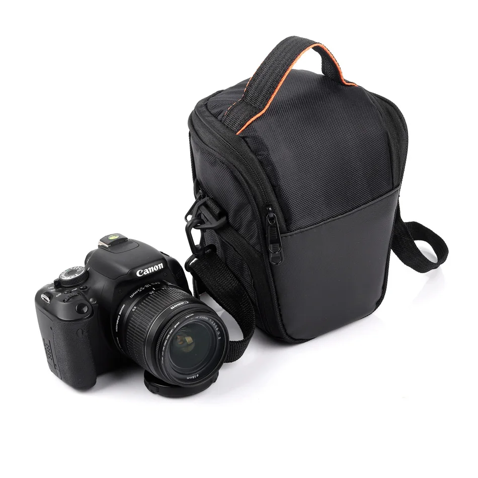 Модные Камера сумка чехол для цифровой однообъективной зеркальной камеры Canon EOS 200D 7D 77D 80D 800D 1200D 1100D 1300D 6D 70D 760D 750D 700D 600D 100D 550D SX540