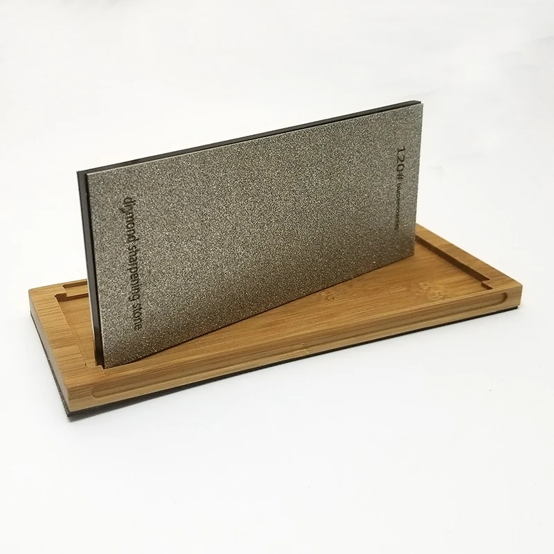 80-3000 Алмазная двухсторонняя точилка для ножей Профессиональные кухонные инструменты заточка камней шлифовка