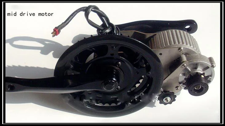 Горячая продажа 450 W 24 V mid drive Мотор Набор для электровелосипеда комплект E bike