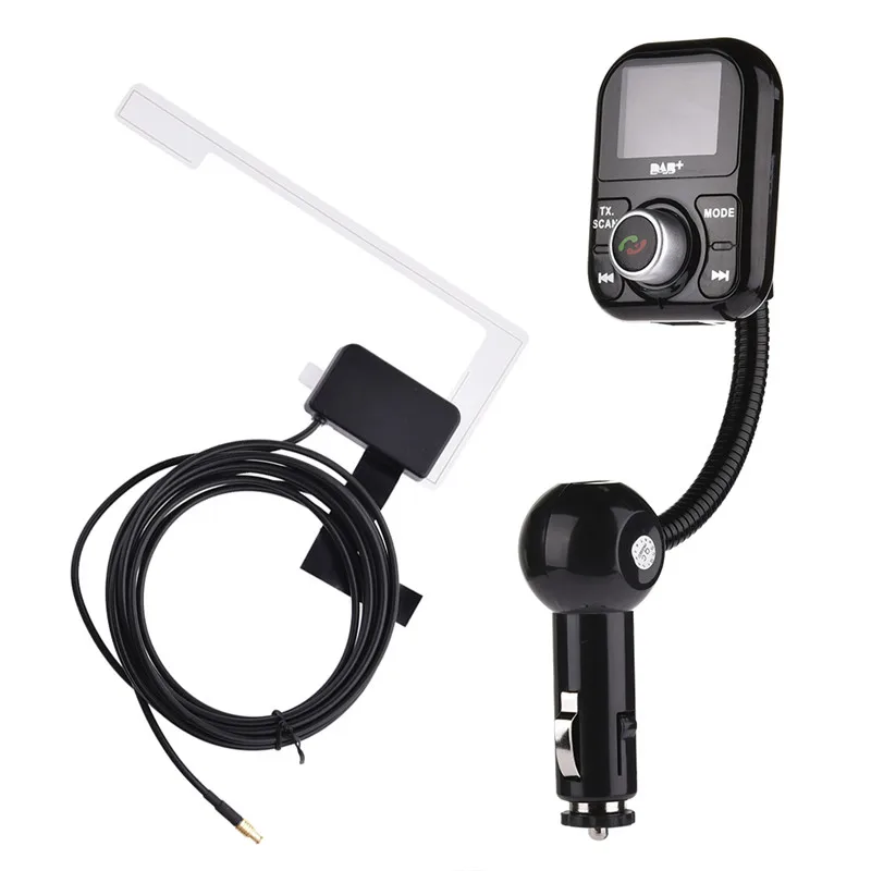

Universal DAB+ Antenna Adapter Receiver FM Transmitter Extension antenna Bluetooth Handsfree Car DAB Player For Europe Australia