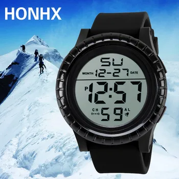 

Digital Watch Waterproof NEW Fashion Men's LED Digital Date Countdown Timer Sport Quartz Wrist Watch Relogio Inteligente