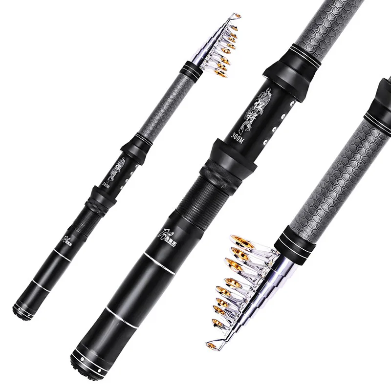 

JIMITU 2019 new fishing gear road Asian rod big hunting shark long throwing throwing carbon fishing rod High quality snapped up