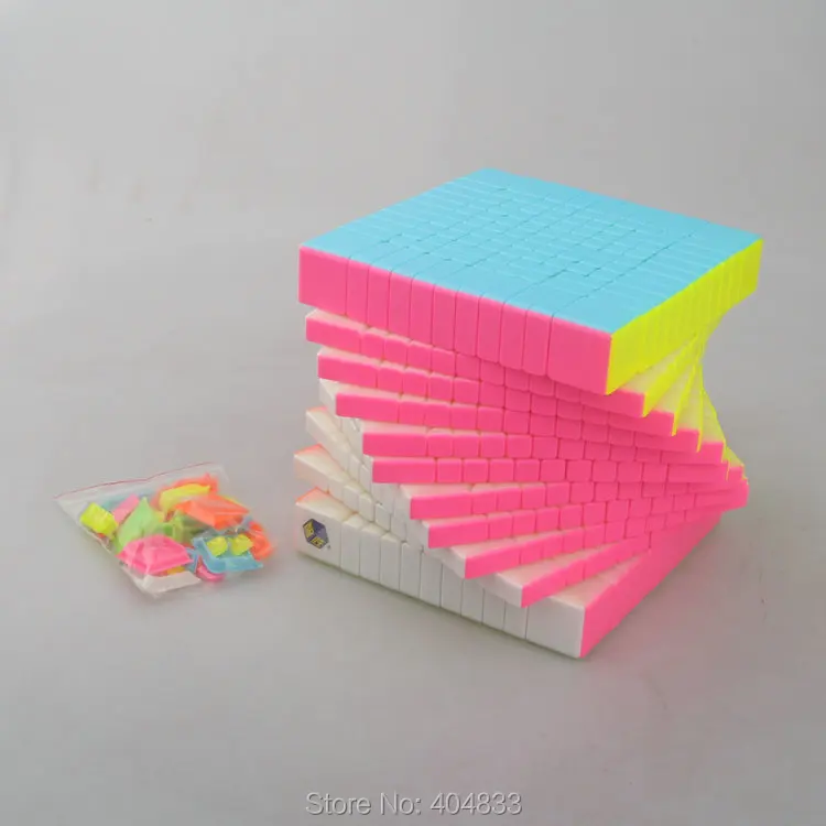 

Yuxin Huanglong 11 layer Twist Puzzle cubo Magico Stickerless Educational Toys X'mas gift idea Drop Shipping