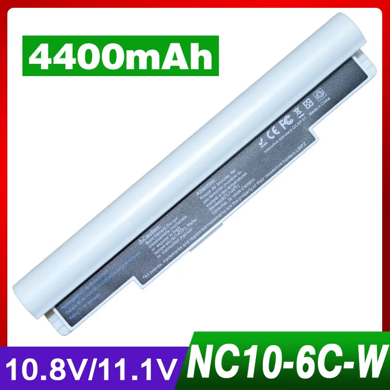 4400 мАч Аккумулятор для ноутбука SAMSUNG N110 N120 N140 N270B N510 NC10 NC20 NP AA-PB6NC6W AA-PB6NC6W/US AA-PB8NC8B AA-PL8NC6W батарея для ноутбука