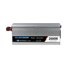 2000w Solar Inverter Multifunctional Travel Power Supply Control Dual USB Car inverter 12V 24V 110V 220V High Power Conversion