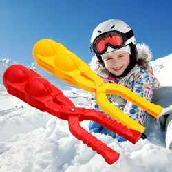 1 шт. зимний двойной Снежный шар игрушки производитель песок Плесень инструмент дети легкий компактный Совок снежный шар бой на открытом