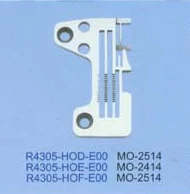 Игольчатая пластина для промышленной швейной машины Overlock # R4305-HOE-EOO подходит