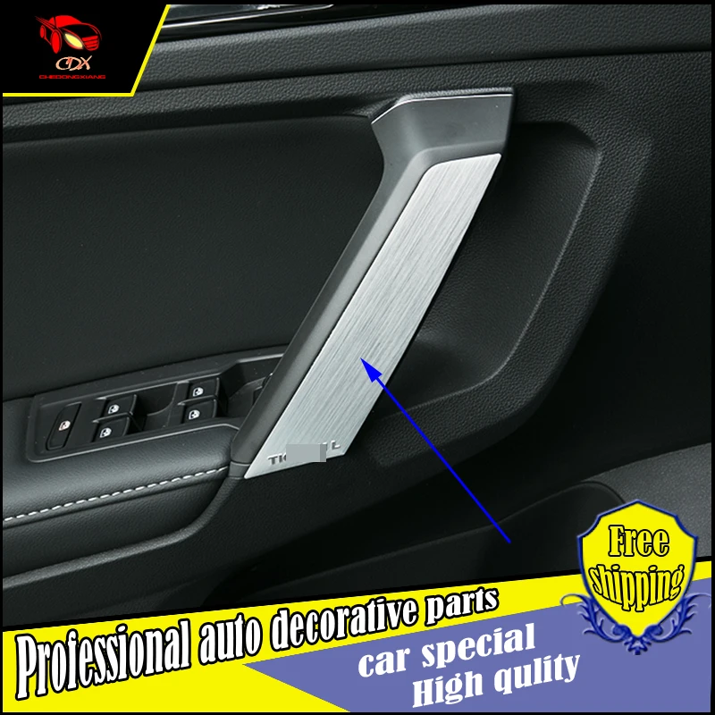 Car styling Interior Door Armrest Handles Cover Trim For VW Volkswagen