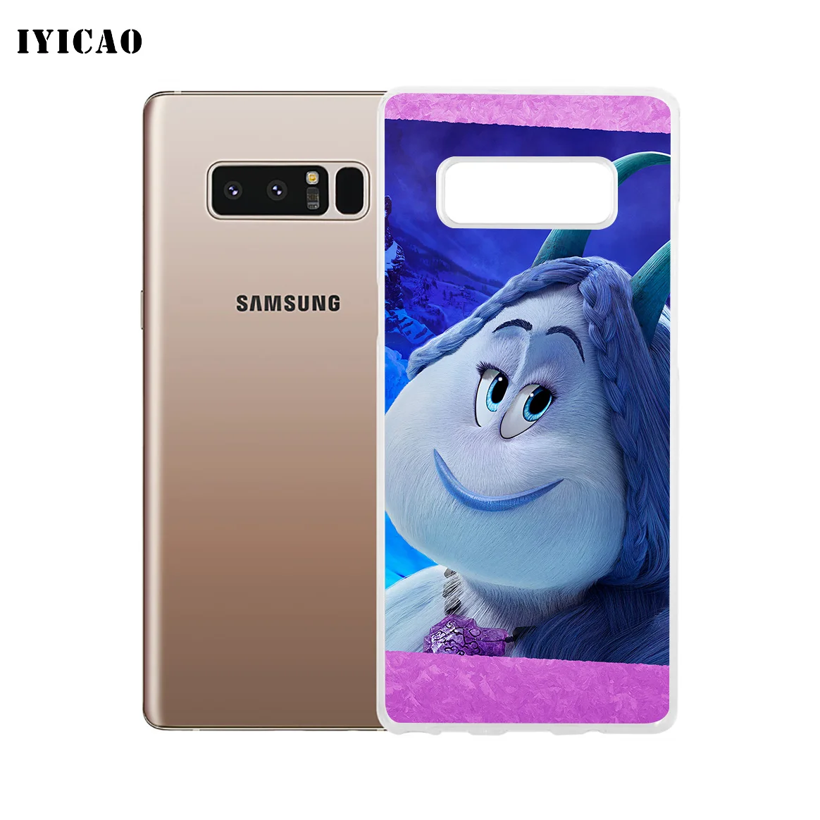 IYICAO SMALLFOOT Мягкий силиконовый чехол для телефона Samsung A5 A6 Plus A7 A8 A9 J3 J5 J7 Note 8 9 TPU