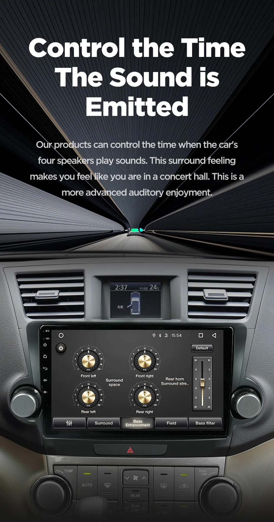 Sale TEYES SPRO Car Radio Multimedia no 2 din android Video Player Navigation GPS For Toyota Highlander 2 XU40 2007-2013 9