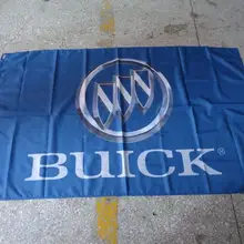 Buick Гоночный флаг для автомобиля, buick баннер, размер 90X150 см