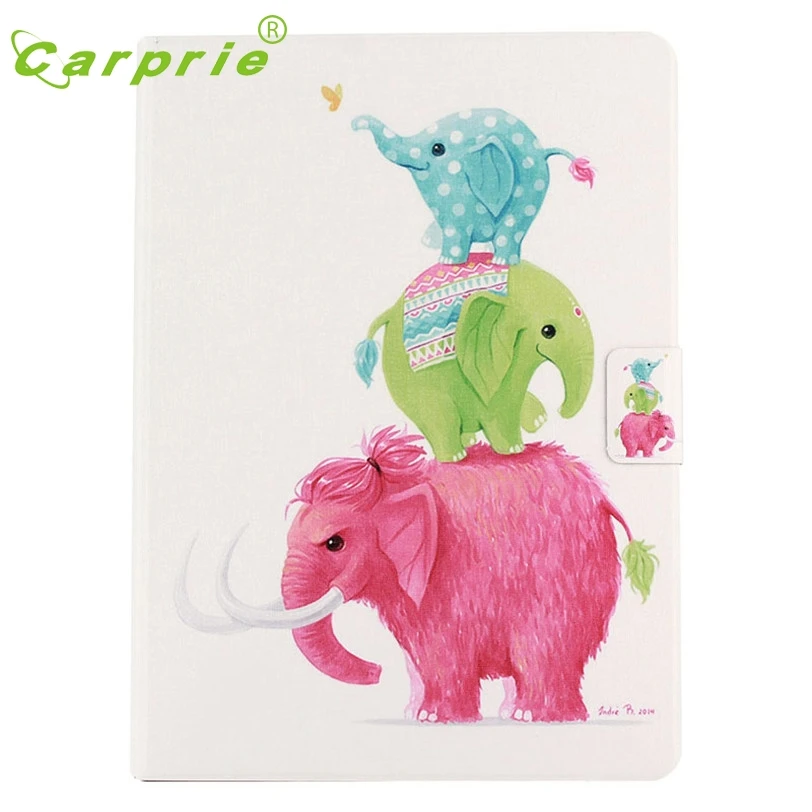 

CARPRIE Case Cover For Samsung Galaxy Tab S 10.5 T800 Three Elephant Leather Tablet Case Feb24 MotherLander