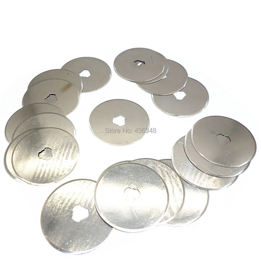 Rotary Cutter Quilters Sewing Fabric Leather Craft Vinyl Paper 45mm Blades