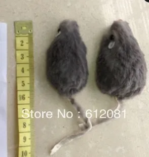 rabbit fur mouse cat toy