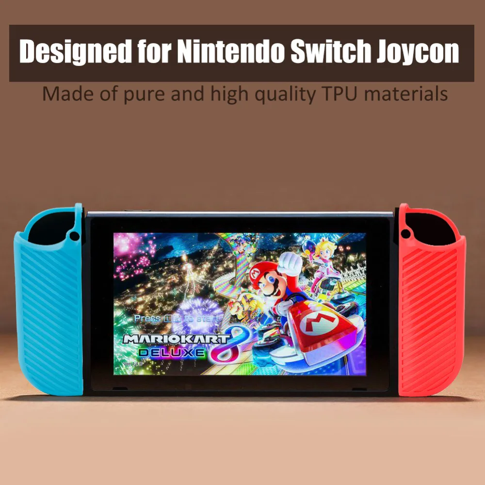 2 цвета мягкий ТПУ геймпад Smart Cover защитный чехол для nintendo Switch Joycon контроллер