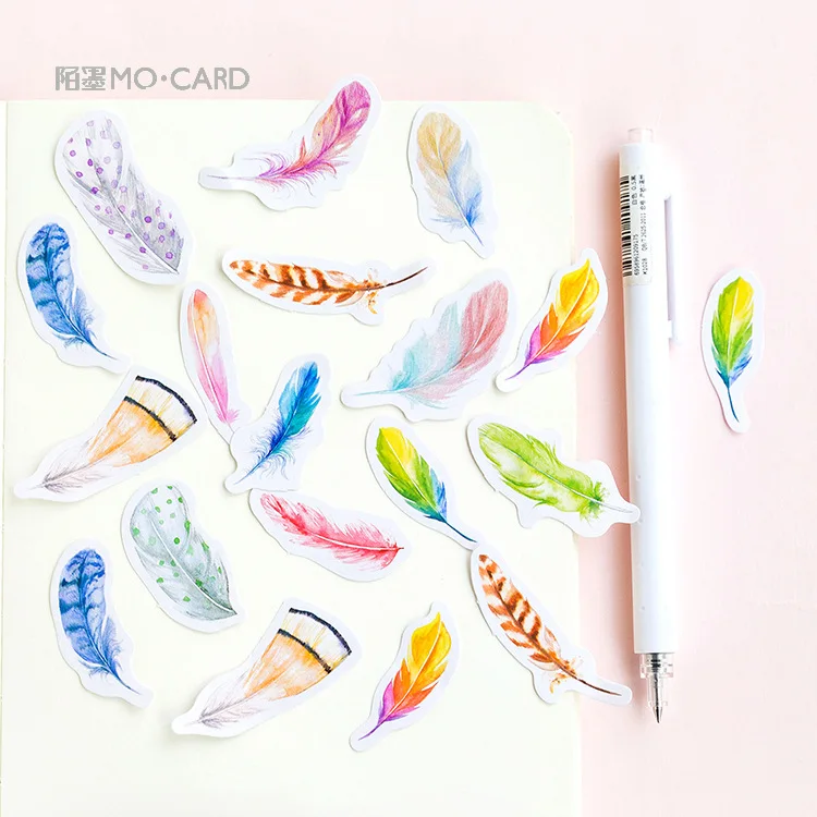 

AAGU Packed Feature Adhesive Stickers Decorative DIY Sticker Scrapbooking Bullet Journal Stickers Christmas Halloween Sticker