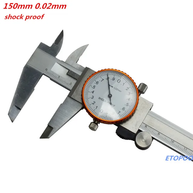 150mm metric gold